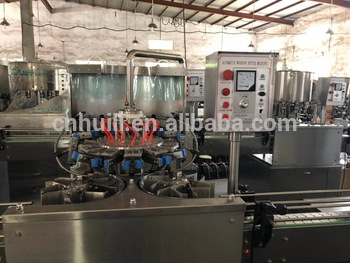 3 in 1 Complete Juice Coconut Water Bottle Washing Filling and Capping Production Line