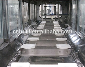 QGF-240 full automatic barrel washing filling capping barrel package production line