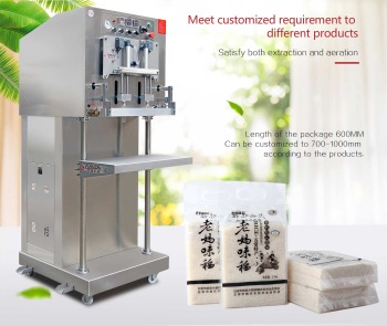 DZQ-600L external vacuum gas-filling packaging machine/vacuum packing machine/vacuum sealer packaging