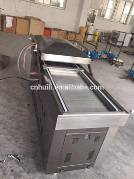 rice and chicken double chamber vacuum packaging machinery/vacuum packaging machine/vacuum sealer machine
