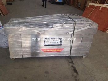 rice and chicken double chamber vacuum packaging machinery/vacuum packaging machine/vacuum sealer machine