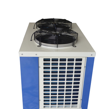 FNU air condenser fin type air cooling condenser with two fans for air cooled industrial