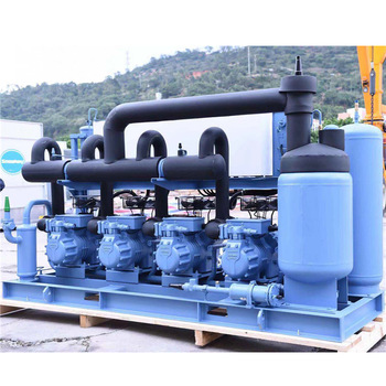 Piston parallel bitzer compressor condensing unit in safe refrigeration
