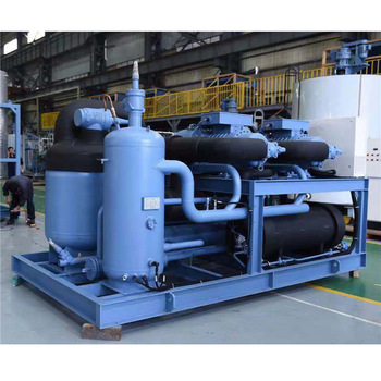 Piston parallel bitzer compressor condensing unit in safe refrigeration