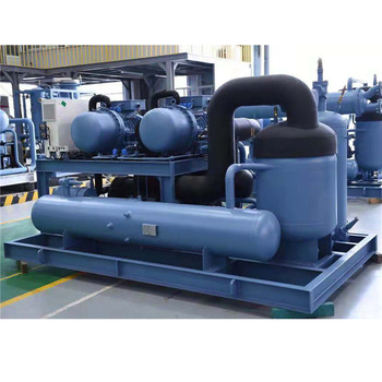 Piston parallel bitzer compressor condensing unit in safe refrigeration