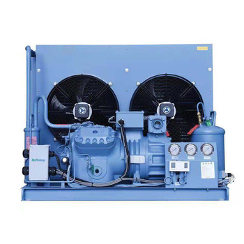 Cold Room Air Cooled Bitzer Condensing Unit With Compressor Semi-enclosed piston