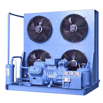 Cold Room Air Cooled Bitzer Condensing Unit With Compressor Semi-enclosed piston