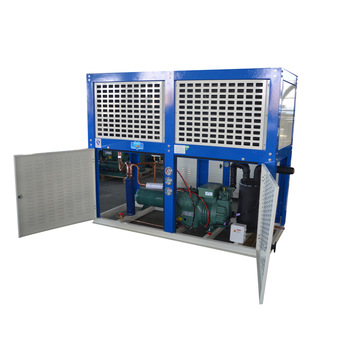 Semi-enclosed Bitzer refrigeration freezer Piston air cooled condensing unit