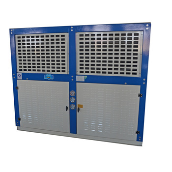 Semi-enclosed Bitzer refrigeration freezer Piston air cooled condensing unit