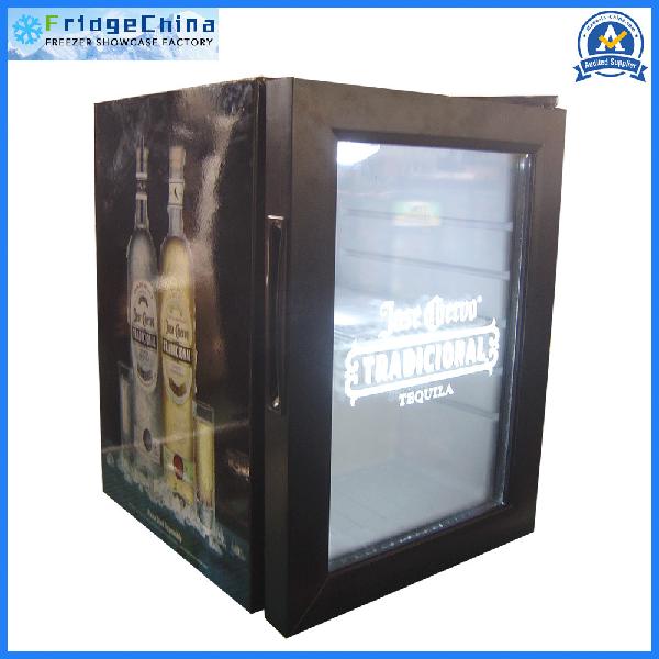 Countertop Commercial Display Beverage Cooler Fridge