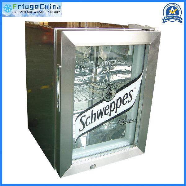 Mini Glass Door Display Beverage Cooler