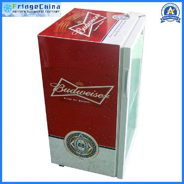 Countertop Glass Door Cooler for Drinks and Beverage