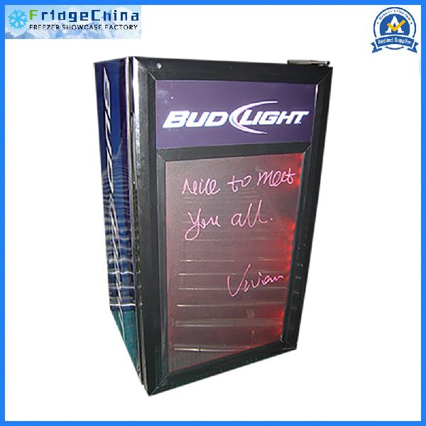 Countertop Glass Door Cooler for Drinks and Beverage