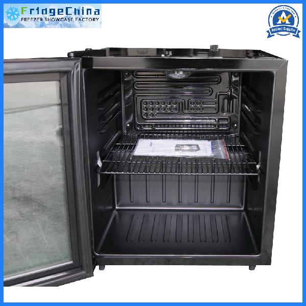 Glass Door Refrigerator Counter Top Cooler Mini Fridge