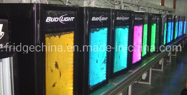 Commercial Beverage Fridge with LED Writing Board