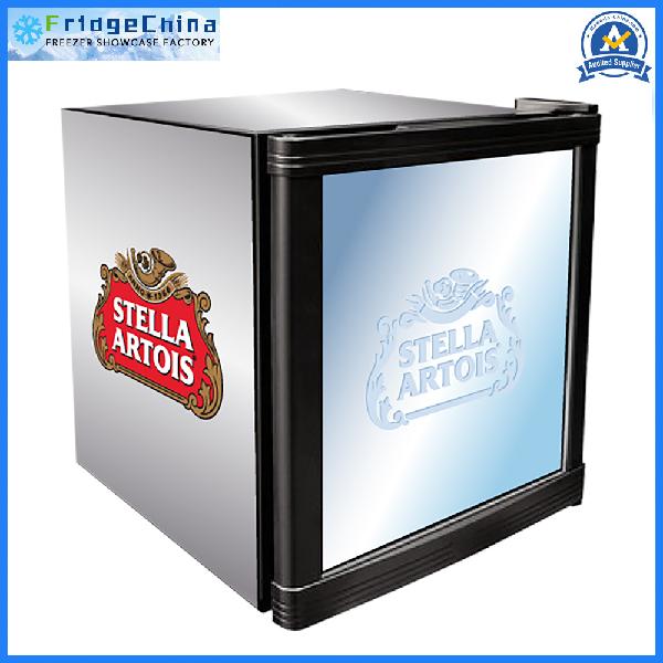 Mini Table Top Beverage Display Cooler Fridge for Drinks