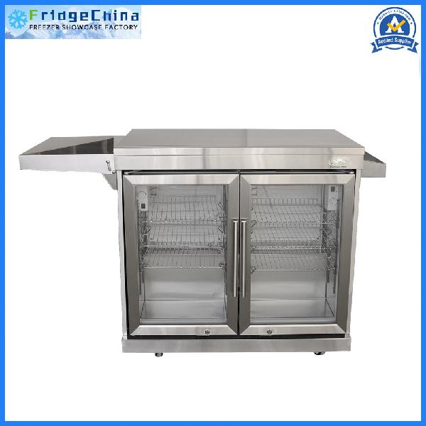 Stainless steel Back Bar Fridge for Beverage