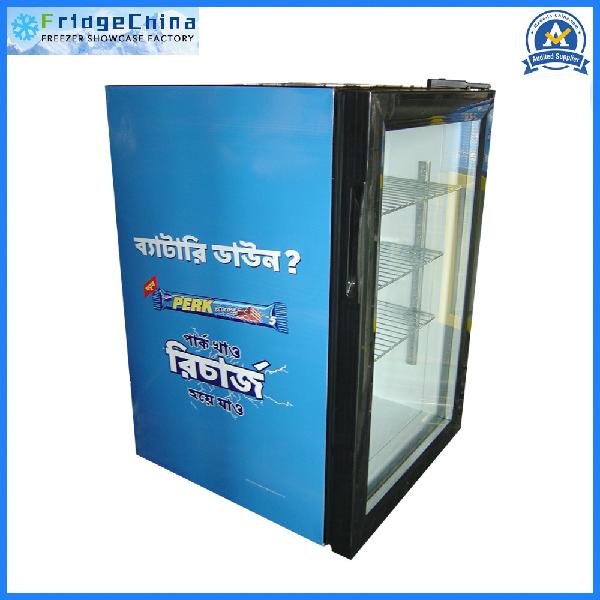 Commercial Upright Showcase Beverage Display Cooler