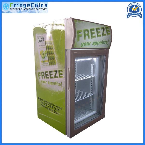 Upright Display Ice Cream Freezer