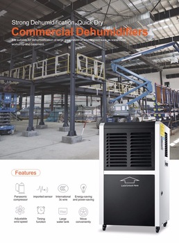 Dorosin 100pint Commercial rotary dehumidifier efficient refrigerator dehumidifier