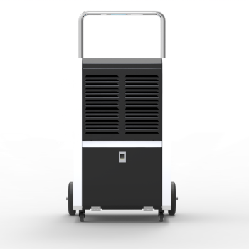Movable water tank drainage industrial dehumidifier with handle for construction building emergency drying