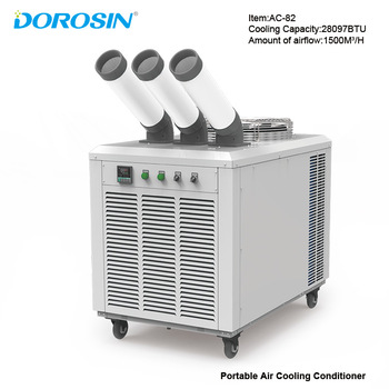 380V 50Hz 28000BTU lrg range with Panasonic compressor industrial air con for camping and tent outdoor