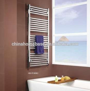 HB-R18 series hot water central heating steel ladder towel racks warmer towe rails radiator for bathroom Germany type