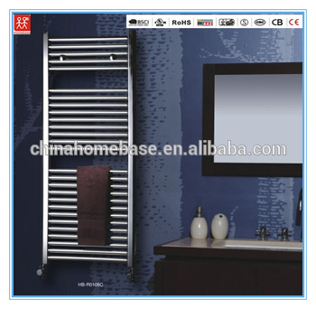 HB-R01 series chrome Designer Straight Towel Rail Radiator Heated Bathroom Warmer