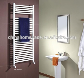 HB-R01 series chrome Designer Straight Towel Rail Radiator Heated Bathroom Warmer