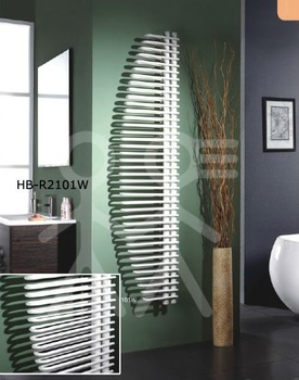 Steel White Comb Like Shape Vertical Design Radiator