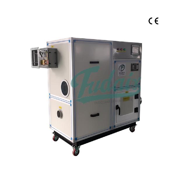 20%Rh Small Airflow Desiccant Dehumidifier Zcs-1000