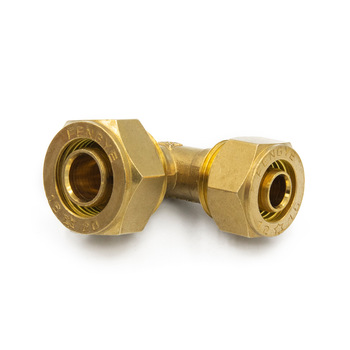 Super Quality Hot Sell Brass Screw Fitting Unequal Elbow Copper Plumbing Screw Pex Pipe Fitting Polised