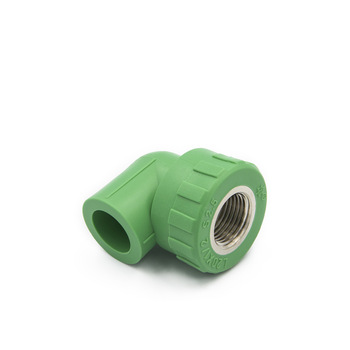 High Quality PPR Pipe Fittings 90 Degree Female Threaded Elbow with Customized Color