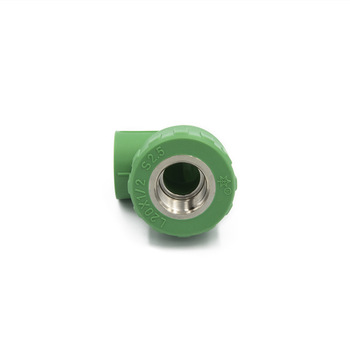 High Quality PPR Pipe Fittings 90 Degree Female Threaded Elbow with Customized Color