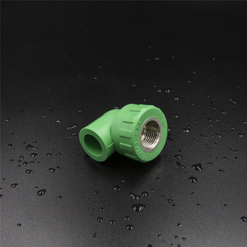 High Quality PPR Pipe Fittings 90 Degree Female Threaded Elbow with Customized Color