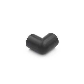 Black Plastic Barbed Straight Coupling For Drip Pipe PE Pipe Fitting Equal Elbow