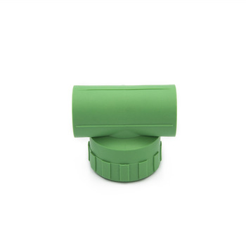 Plumbing Materials Water Supply Plastic Tee White Green Color PPR Pipe Fitting Female Tee