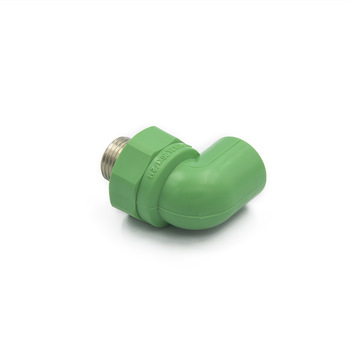 High Quality China Supplier PPR Pipe Fitting Brass Threaded Male Elbow