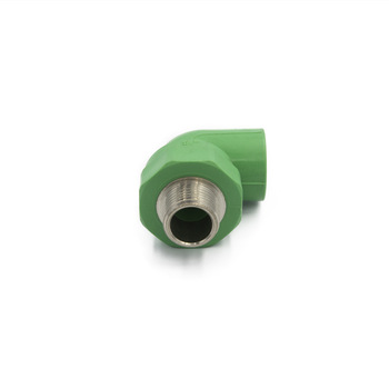 High Quality China Supplier PPR Pipe Fitting Brass Threaded Male Elbow