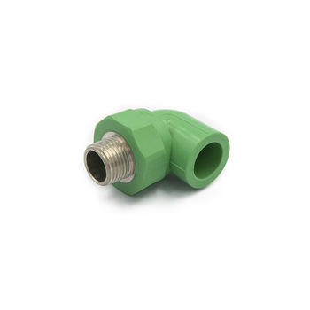 High Quality China Supplier PPR Pipe Fitting Brass Threaded Male Elbow