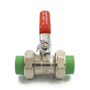 Good Quality Green PPR Pipe Fitting Union Ball Valve