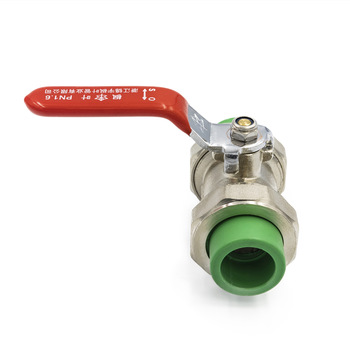 Good Quality Green PPR Pipe Fitting Union Ball Valve