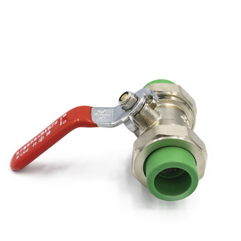 Good Quality Green PPR Pipe Fitting Union Ball Valve