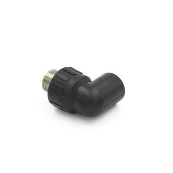 High-performance PE Pipe Fitting Plastic Water Pipe Male Elbow
