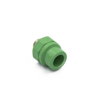 High Quality White/Green Thread PPR Pipe And Fittings Male Elbow