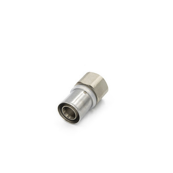 Good Quality Plumbing Screw Brass Female Press Fitting Female Straight for S1216*1/2F