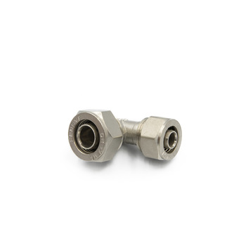Customized precision L1620*1216 Brass Screw Fitting Unqual Elbow