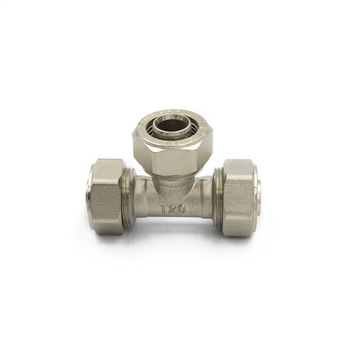 Hot Products Brass Screw Fitting Equal Tee for PAP pipes