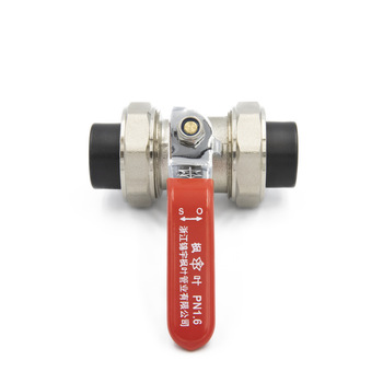 Good Quality HJQ20 PE Pipe Fitting Union Ball Valve with PPR Union for PPR Pipe