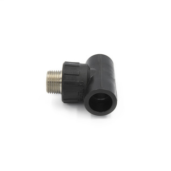 Hot Sale PE Male Tee Threaded Black Pipe Fittings For Water Line
